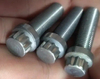 M16-2.0 * 110mm 12 Uillinn Flange Bolt - AISI 8740- Blackened