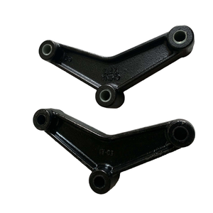 拖車板簧吊架套件適用於 3500 磅串聯拖車車軸懸架均衡器和卸扣帶和吊架套件，與雙眼彈簧串聯車軸懸架鋼防銹油兼容