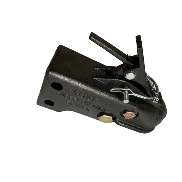 可調式拖車耦合器，2-5/16 “球-15,000磅 - 頻道安裝耦合器，帶楔形車閂鎖，拖車，船，露營者（2-5/16 ”球